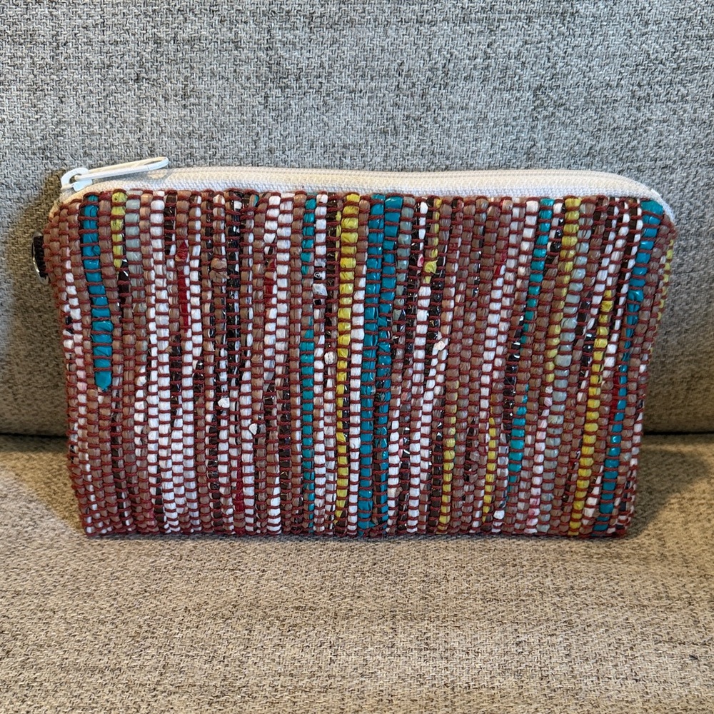 Cute small glam bag used unbranded multicolor